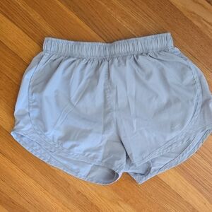 Nike Women's Light Gray Athletic Shorts